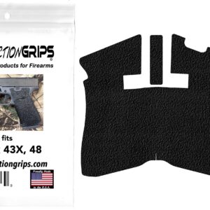 Tractiongrips grip tape for Glock 43X, 48