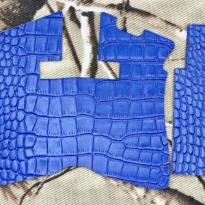 Blue Gator Skin pattern rubber grip tape overlay