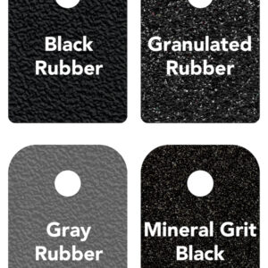 4-pack grip tape overlays to fit 9mm and .40 caliber Glock double stack magazine floor plates