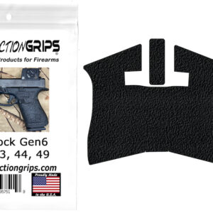 Tractiongrips embossed rubber grip tape for Glock 19 Gen6