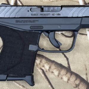 Tractiongrips Black Linen Textile grip tape installed on Ruger LCP II